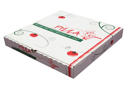 White Pizza Box Style 08